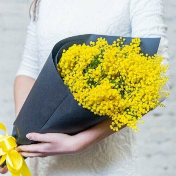 букет мимоз