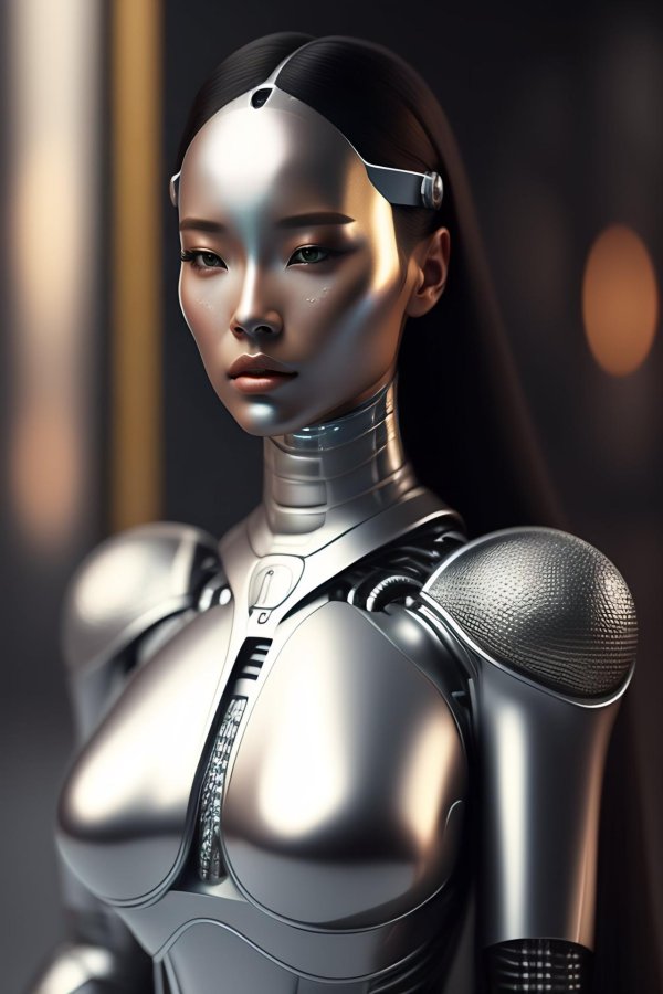 женщина киборг