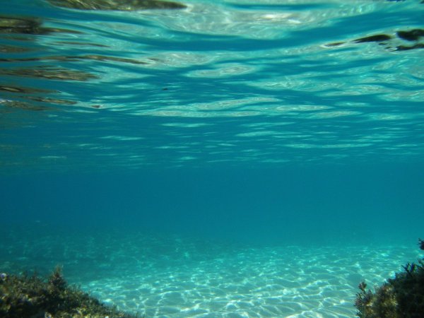 море под водой