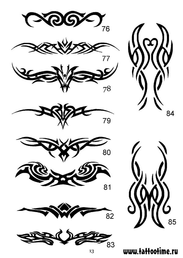 татуировка узор