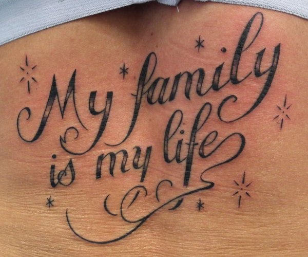тату семьи