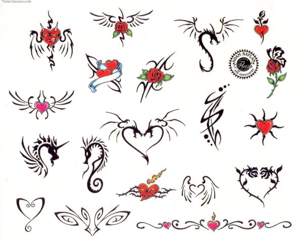 легкие татуировки