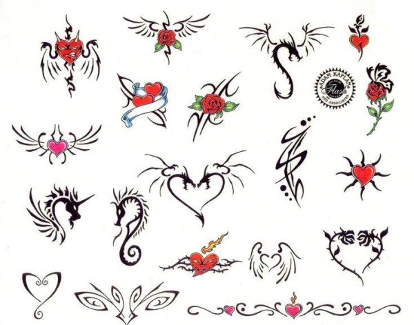 легкие татуировки