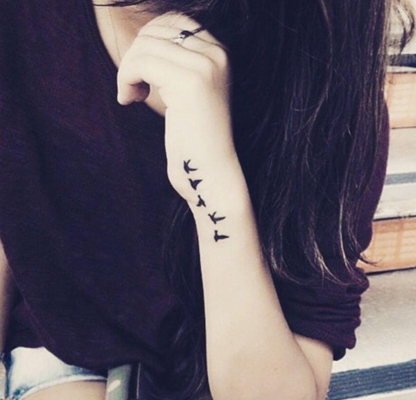 татуировки на запястье