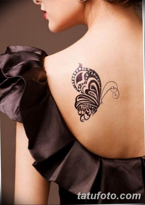 татуировка бабочка