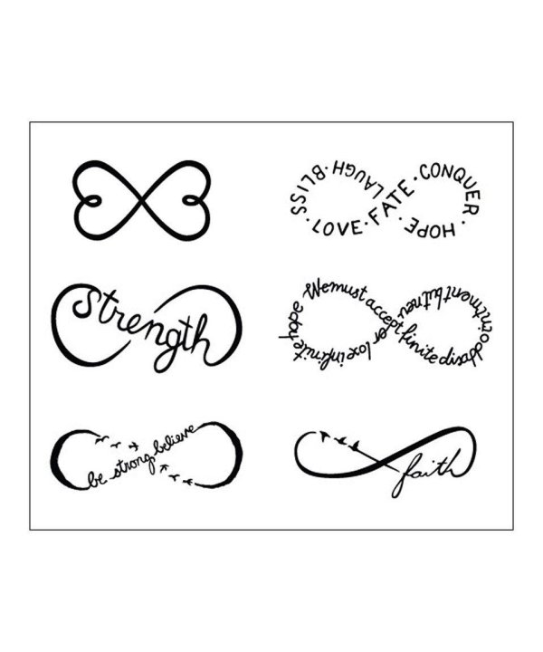 бесконечность эскиз