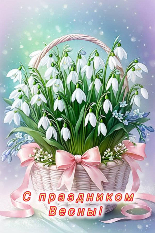 март подснежники