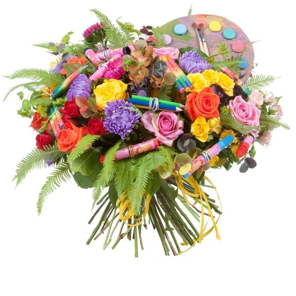 букеты яркие