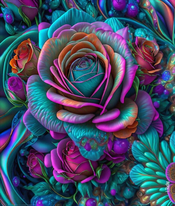 цветочные картины