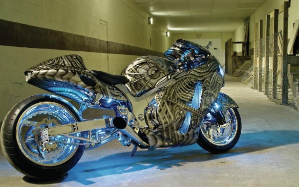 suzuki hayabusa custom