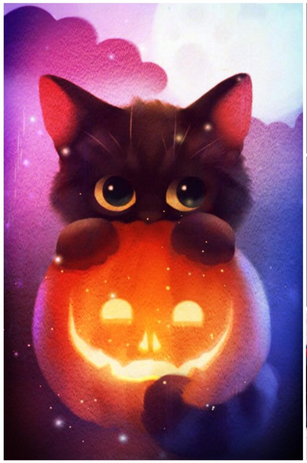 котики хэллоуин