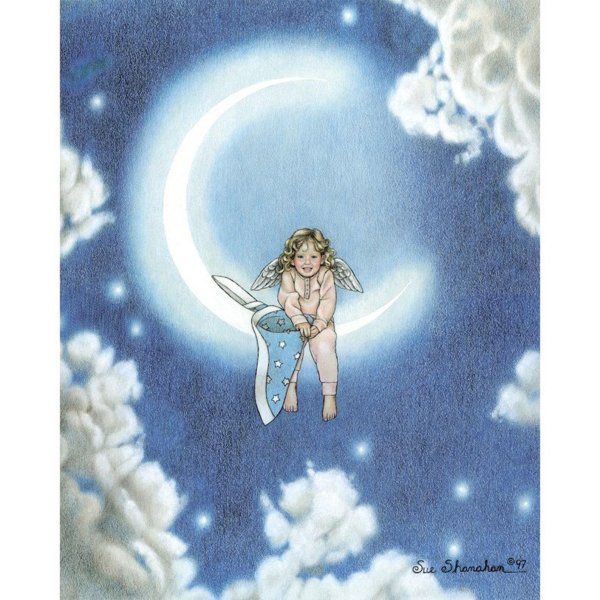 ангелочек на луне