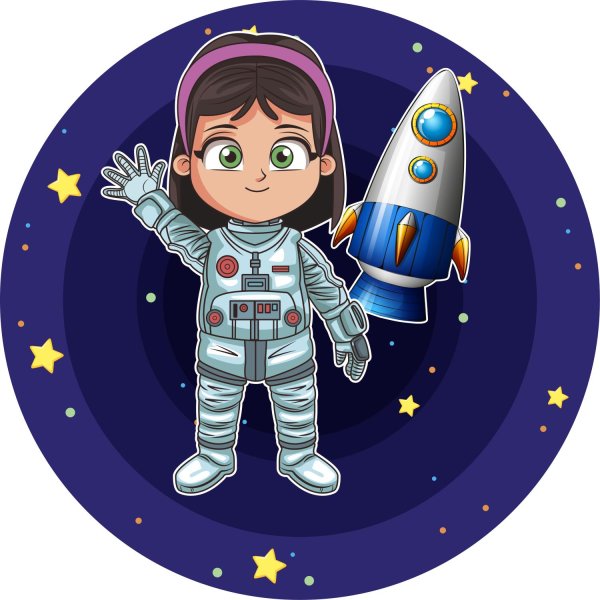 мультяшные космонавты