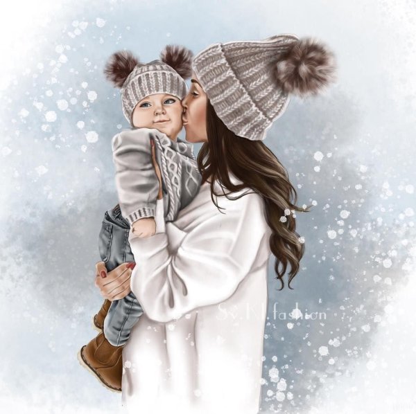 семья иллюстрации