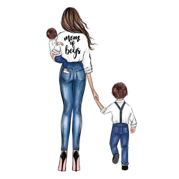 модная иллюстрация