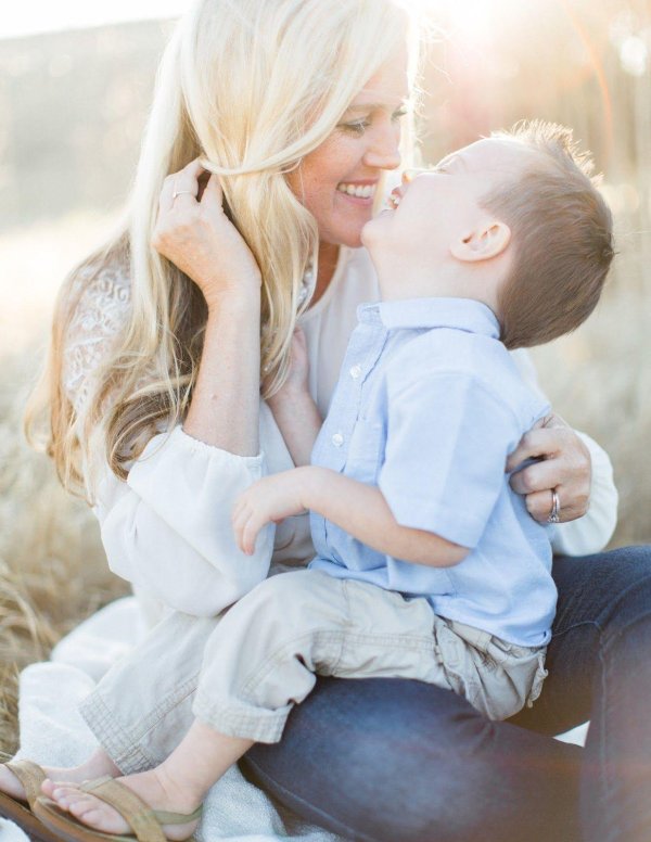 фотосессия мамы и сыночка