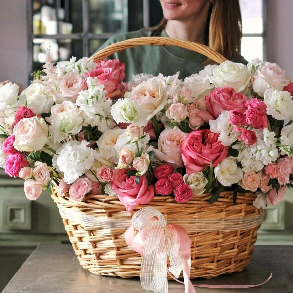 цветочная корзина