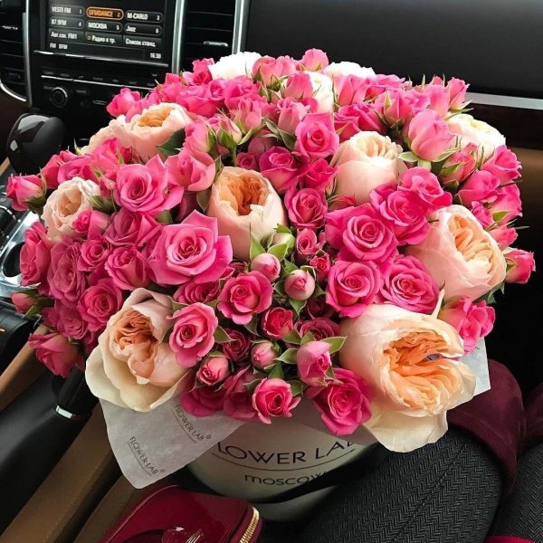 роскошные букеты цветов