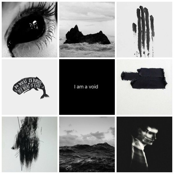 черный цвет эстетика