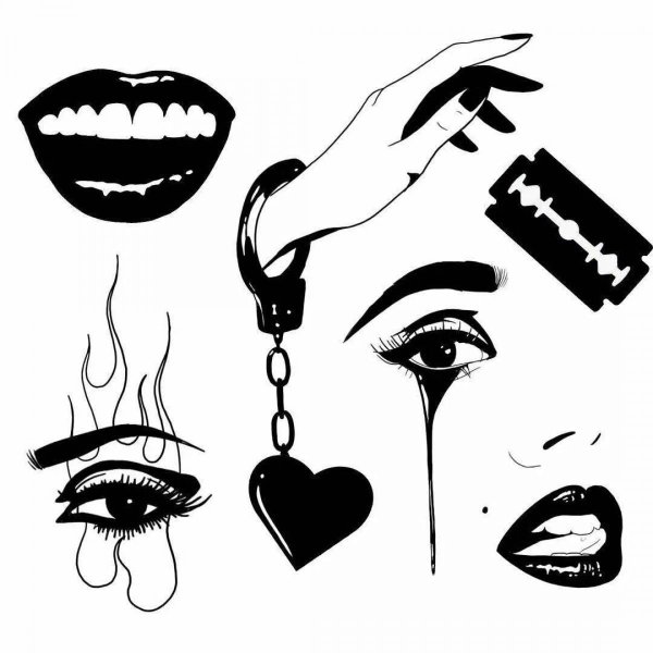 эскиз татуировка