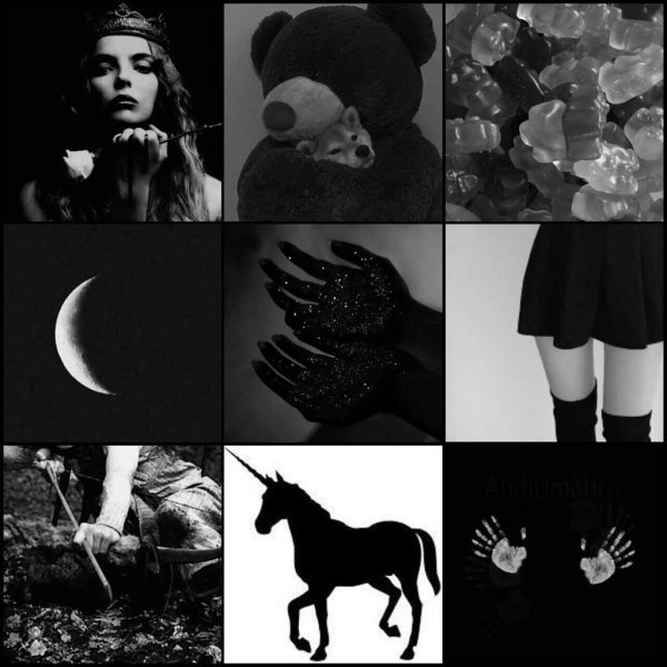 эстетика черная