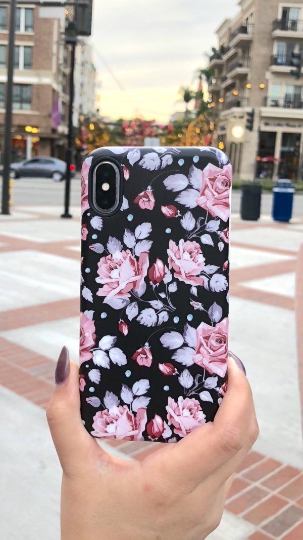 топовый чехол на телефон цветы