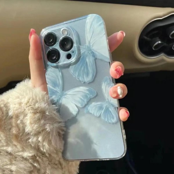 чехол с бабочками