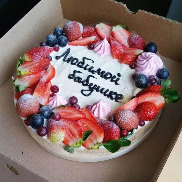 торт для бабушке