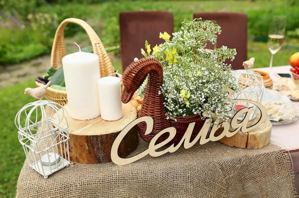 декор свадебный