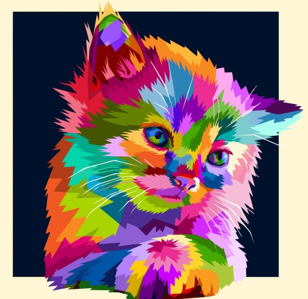 радужные животные