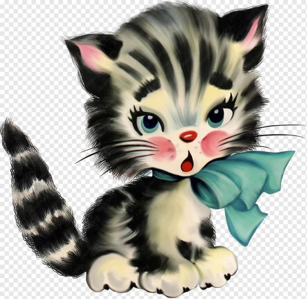 мультяшные кошки