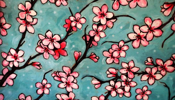 сакура узор