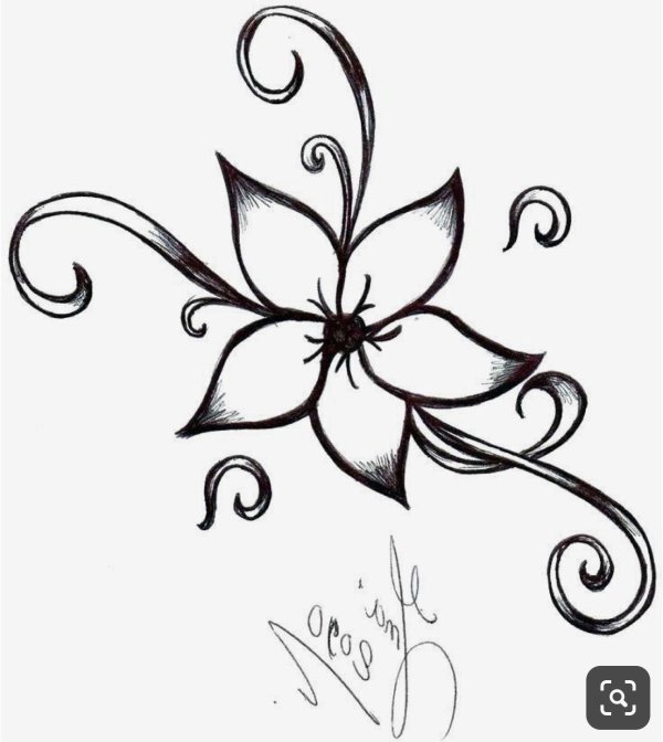 красивые узоры карандашом