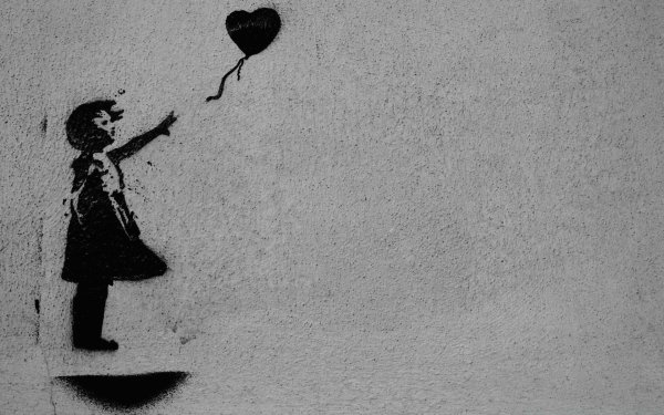 бэнкси balloon girl