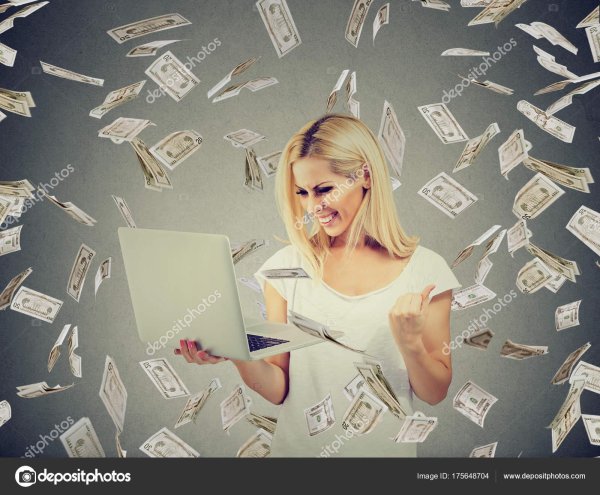 девушки с деньгами