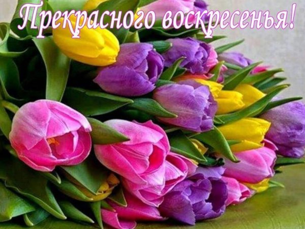 открытки про воскресенье