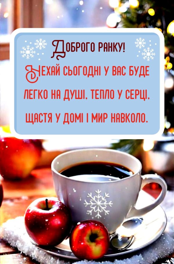 добрий ранок