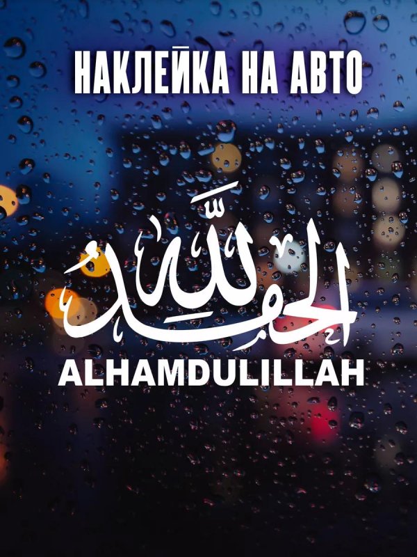 автомобильный стикер