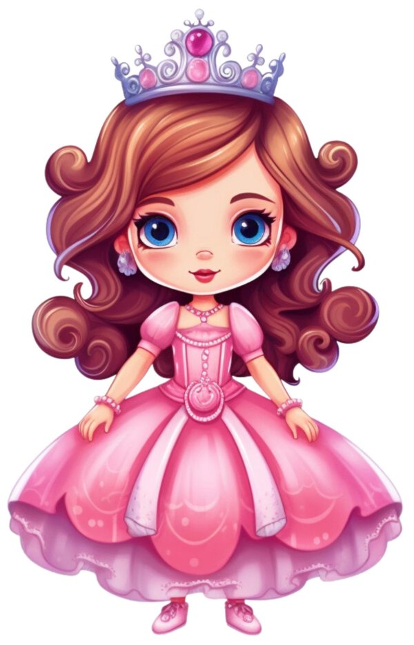 мультяшная принцесса