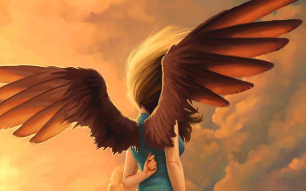 девушки с крыльями