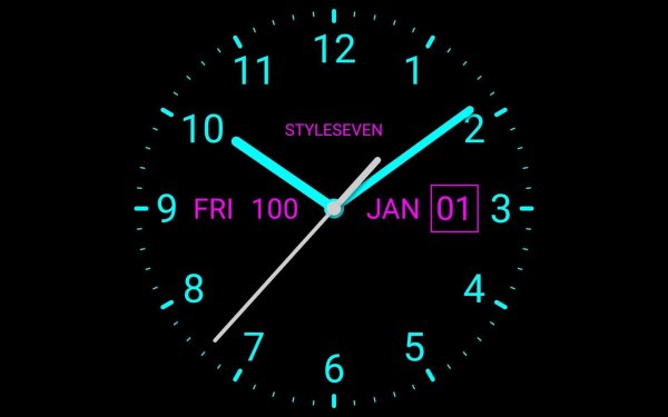 аналоговые часы