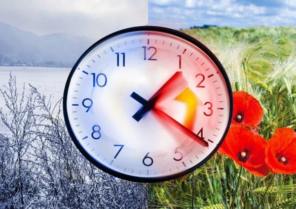 время уменьшается