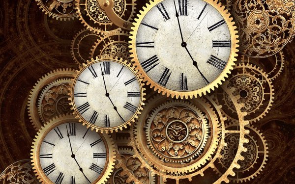 шестеренки часов