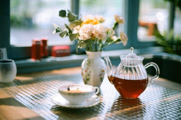 уютное чаепитие
