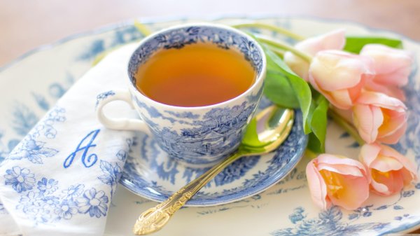 красивая чашка чая