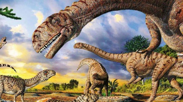 вымершие динозавры