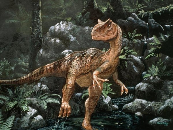 аллозавр затерянный мир