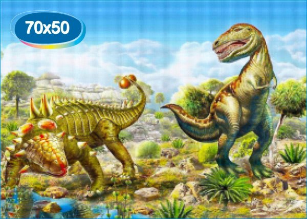 мир динозавра