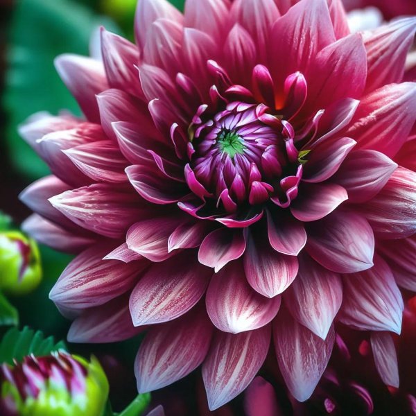 низкорослые георгины