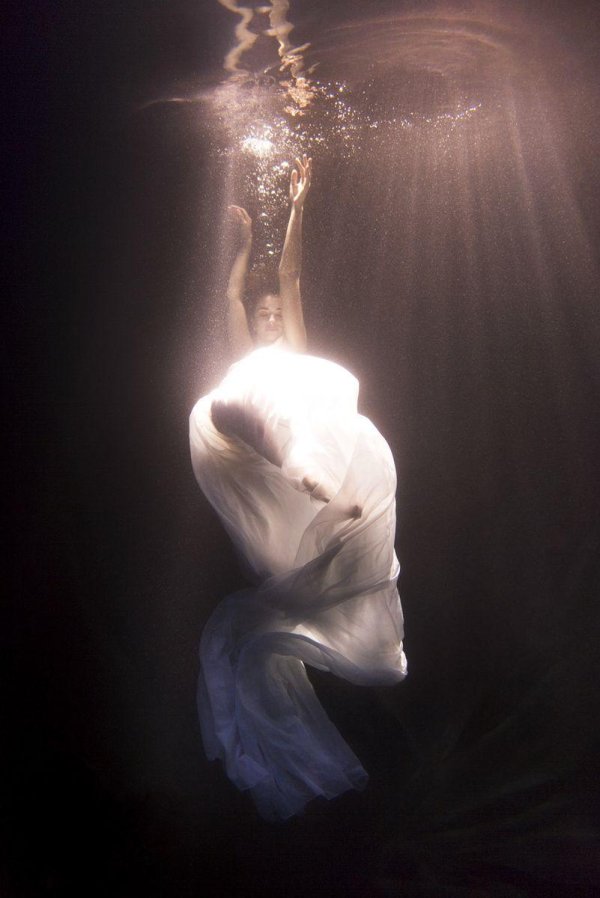 девушки под водой